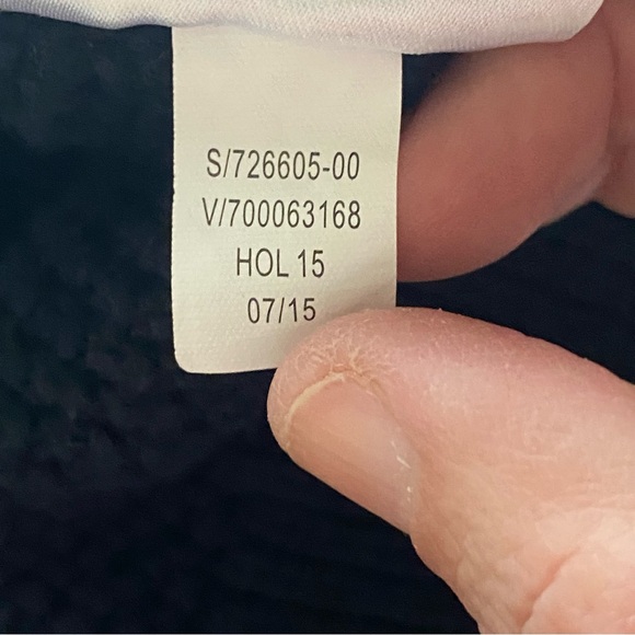 Banana Republic Cardigan Cable Knit Men Medium Navy Blue Cotton Pockets Preppy - Picture 9 of 12